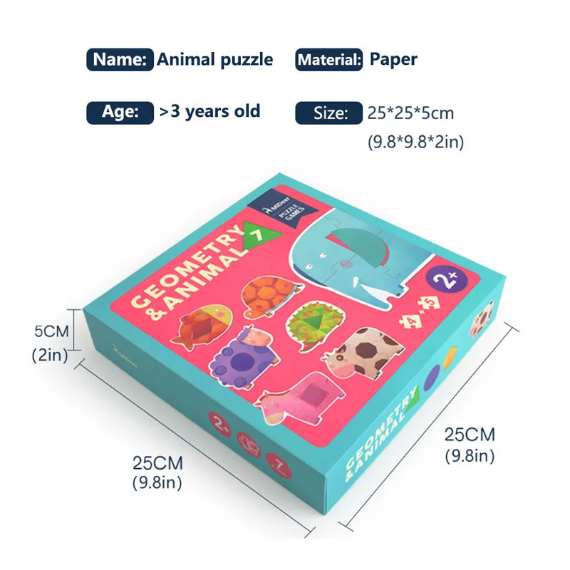 MiDeer головоломки для детей Обучающие игрушки-пазлы детские игрушки развивающие