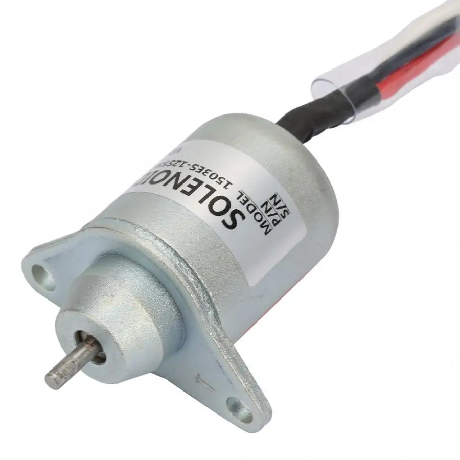 12V Diesel Fuel Engine Shut off Stop Solenoid Valve Replacement Kit 1503ES-12S5SUC5S Durable And Long Service Life | Обустройство