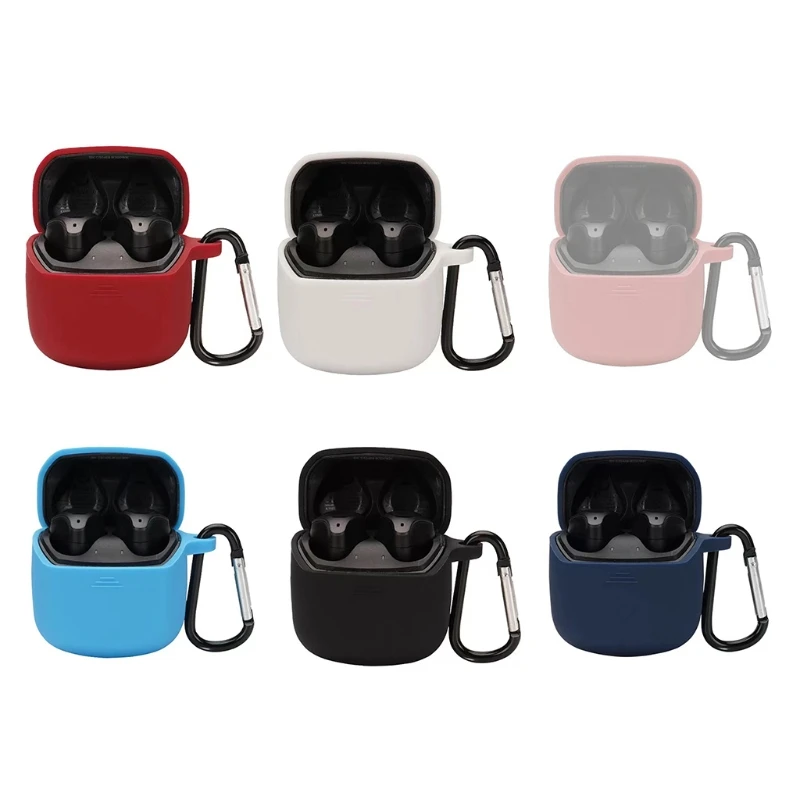 

Силиконовый защитный чехол для наушников с защитой от падения на 360 °, совместим с JBLTour Pro + Tws, оболочка для взрослых