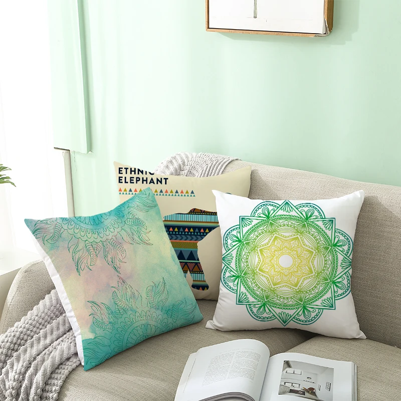 OIMG наволочка с изображением нации мандалы декоративная из полиэстера наволочки
