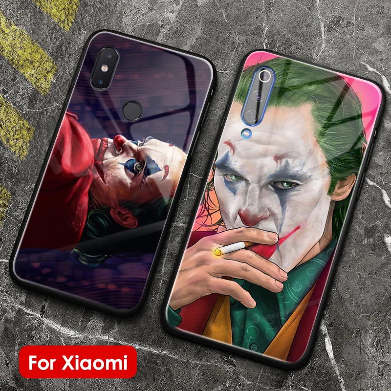Пленка Joker Joaquin Phoenix силиконовый стеклянный чехол для телефона xiaomi mi 8 9 se lite max mi x 2 2s 3 redmi note 5 6 7 8 pro