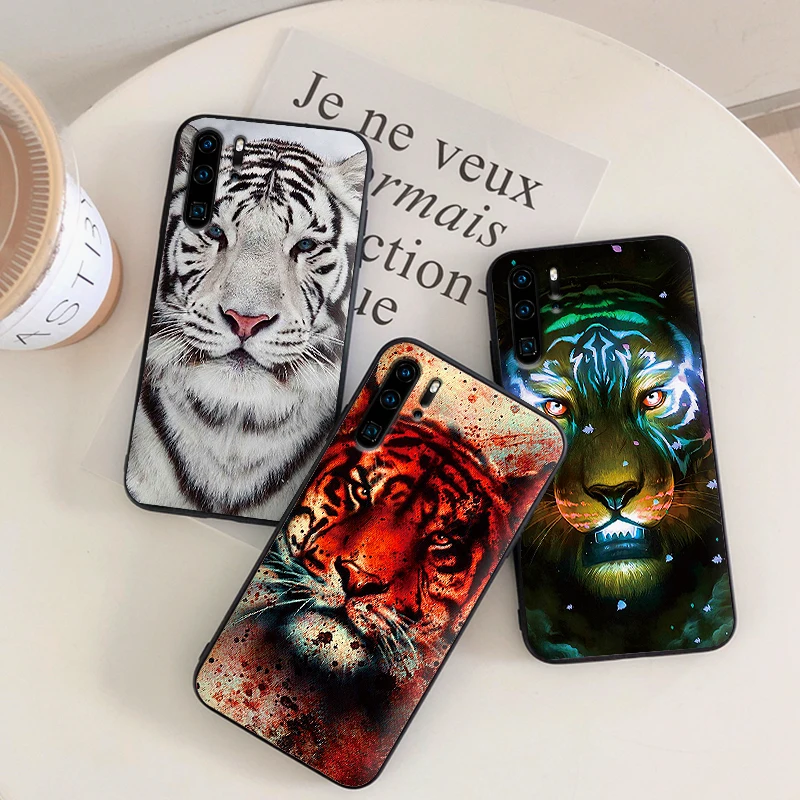 Для huawei honor VIEW 20 7C 5.99IN 7X 8X 8C NOTE 10 7A 9X Pro 8 9 lite задняя крышка телефона подарок тигр