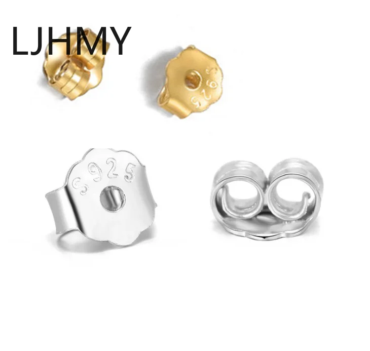 LJHMY 925 пробы серебряный шар розовый палочка настоящий пресноводный жемчуг Висячие серьги для женщин серьги Модные ювелирные изделия