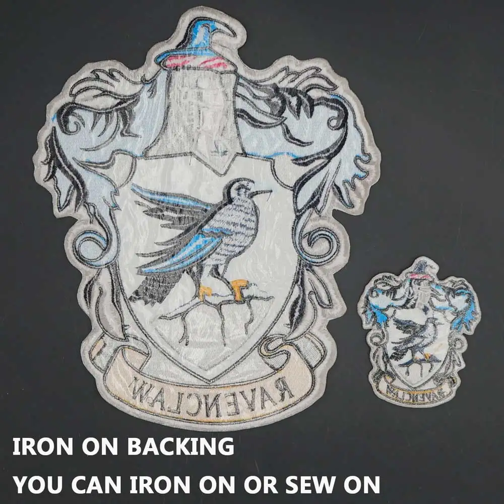 F134 Волшебная Академия значки большая вышивка нашивка ткань кожаная куртка украшение на спине высокое качество Приклеивание утюгом