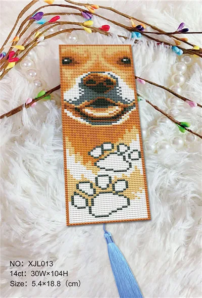 Инструкции сделай сам Набор для вышивки крестиком Закладка вышивка мозаика