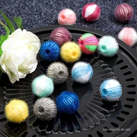 6pcs nylon laundry ball decontamination washing machine washing and protecting ball sticking and removing hair removal cleaning