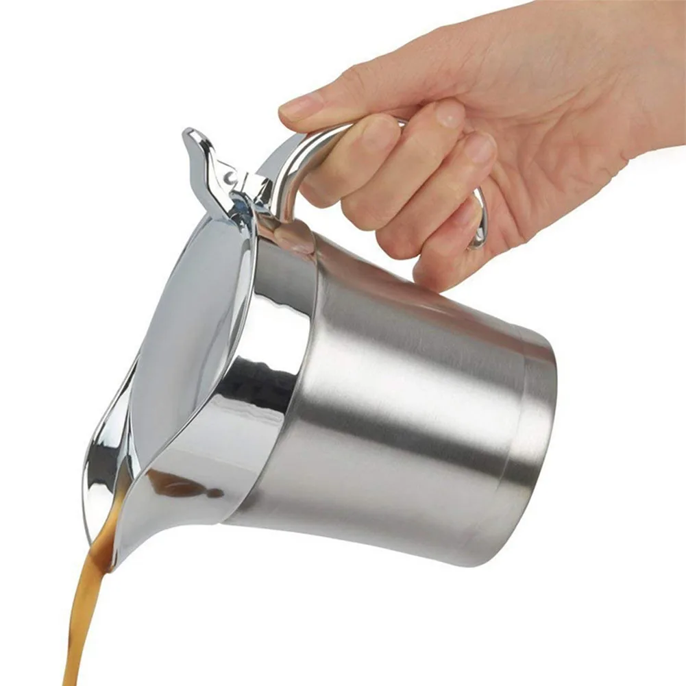 Соусник с двойной крышкой, соусник, уксус, контейнер для жидкости из нержавеющей стали, соусник