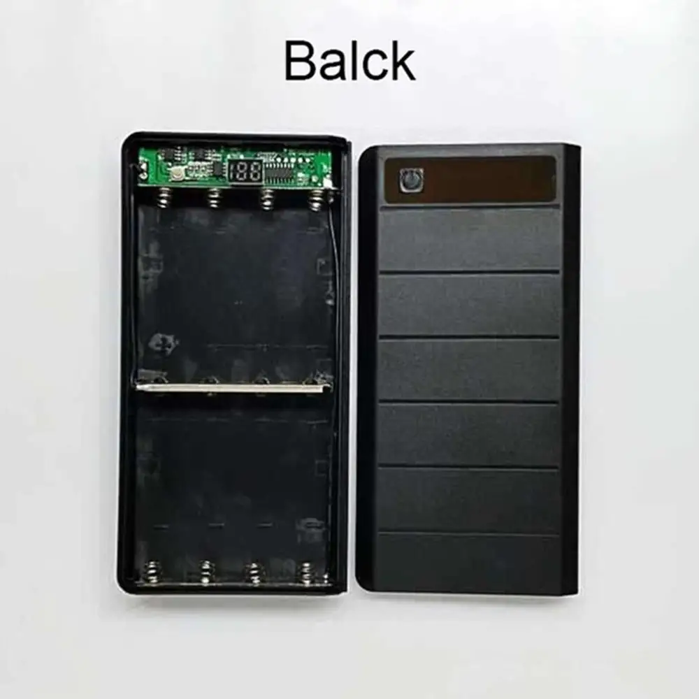 Портативное зарядное устройство чехол для батареи DIY 8x18650 Блок питания корпус с usb-портом для зарядки