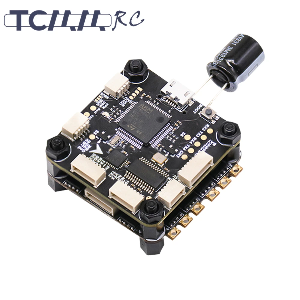 TCMMRC F4-40A ESC новичок Полетный стак 2-6S Dshot600 4 в 1 с барометром f4 Контроллер полета для