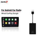 Автомобильный смарт-ключ Carlinkit, USB-ключ Carplay, Android, с Mirrorlink, автомобильный мультимедийный плеер, Bluetooth, комплект беспроводного подключения