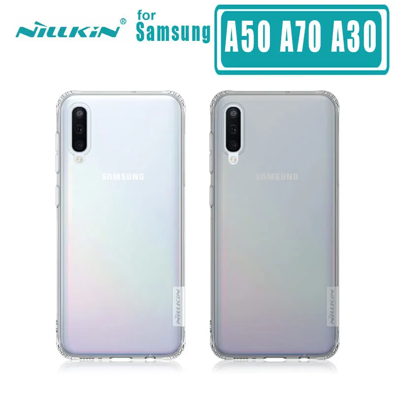 Для samsung Galaxy A50s A30s A70s A50 A30 A70 Примечание 10 10 Plus чехол Nillkin из ТПУ 0,6 мм мягкий чехол для телефона задняя крышка прозрачный чехол