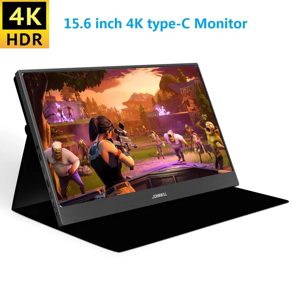 15.6 4K Black 13,3 15,6 дюймовый 4K портативный монитор 2HDMI DP USB-C 3840x2160 ips lcd 60FPS Видео игровой монитор для Raspberry Pi PS3/PS4/Xbox 360 - Цвет: 15.6 4K Black