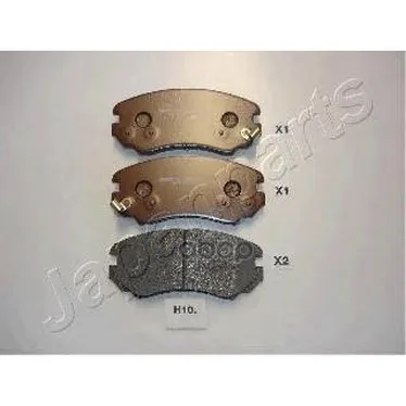 Колодки Пер.Hyundai Tucson Sonata/Kia Sportage Magentis Pa H10af Japanparts арт. PA H10AF|Зеркала и крышки| |