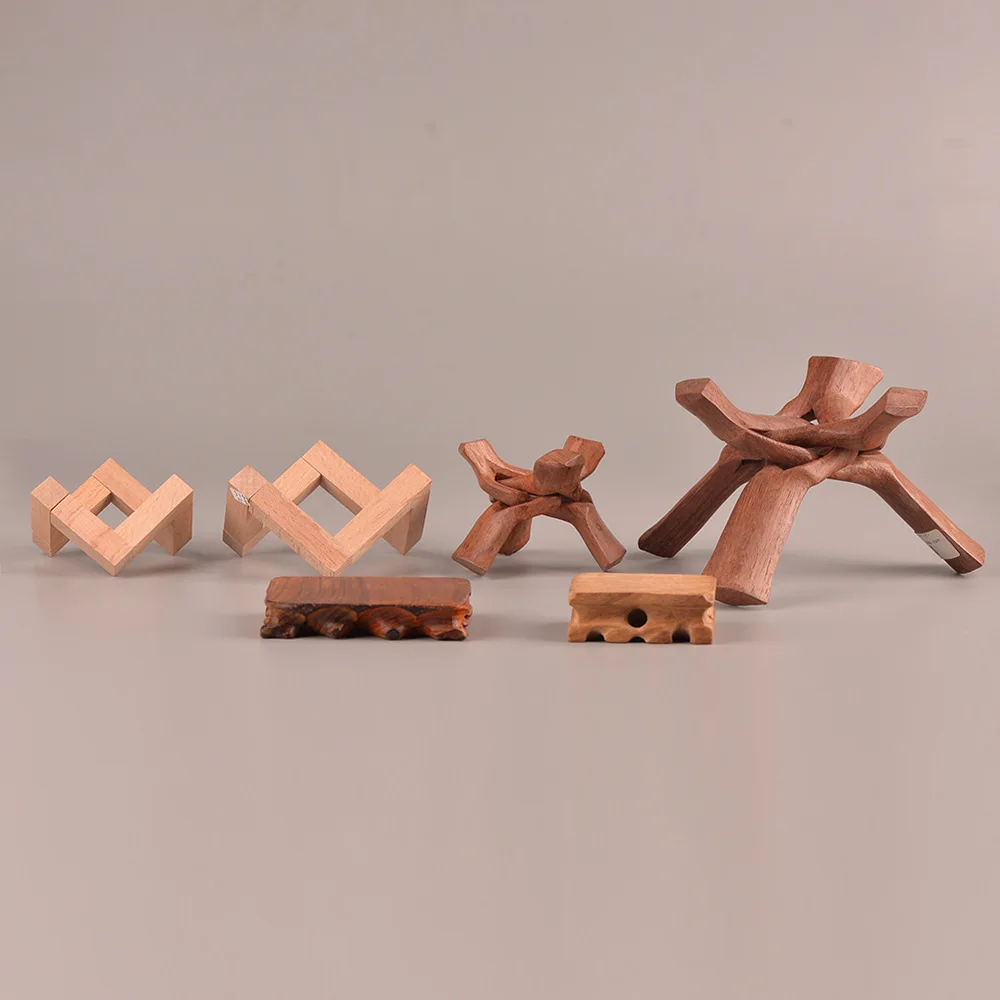 

1pcs Wood Display stand base for crystal spheres Ball Holder Flat Stand for Rough stone Home Decor office Ornaments
