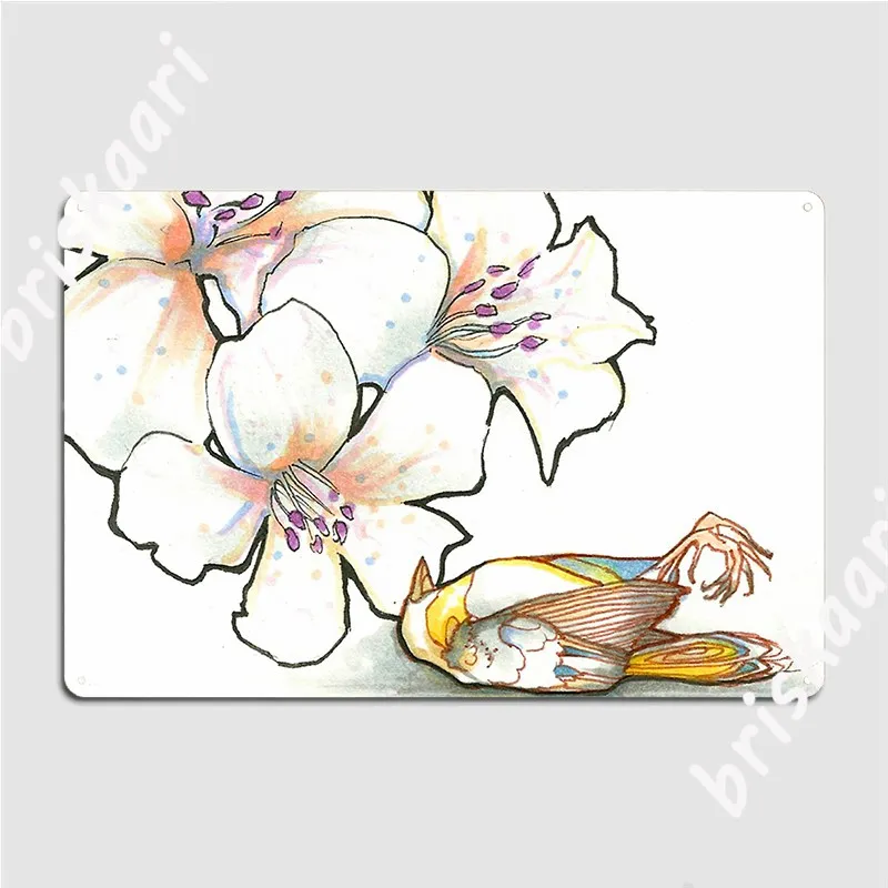 

Pretty Dead Metal Sign Pub Kitchen Design Wall Decor Tin Sign Poster