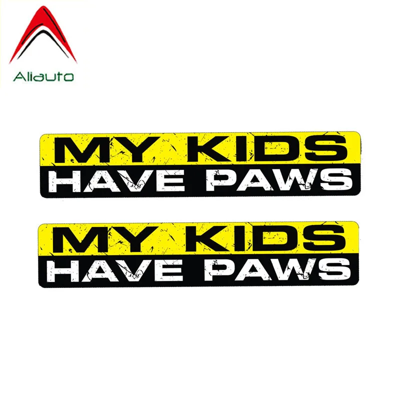 Aliauto 2 х забавные автомобильные наклейки индивидуальные предупреждения у моих