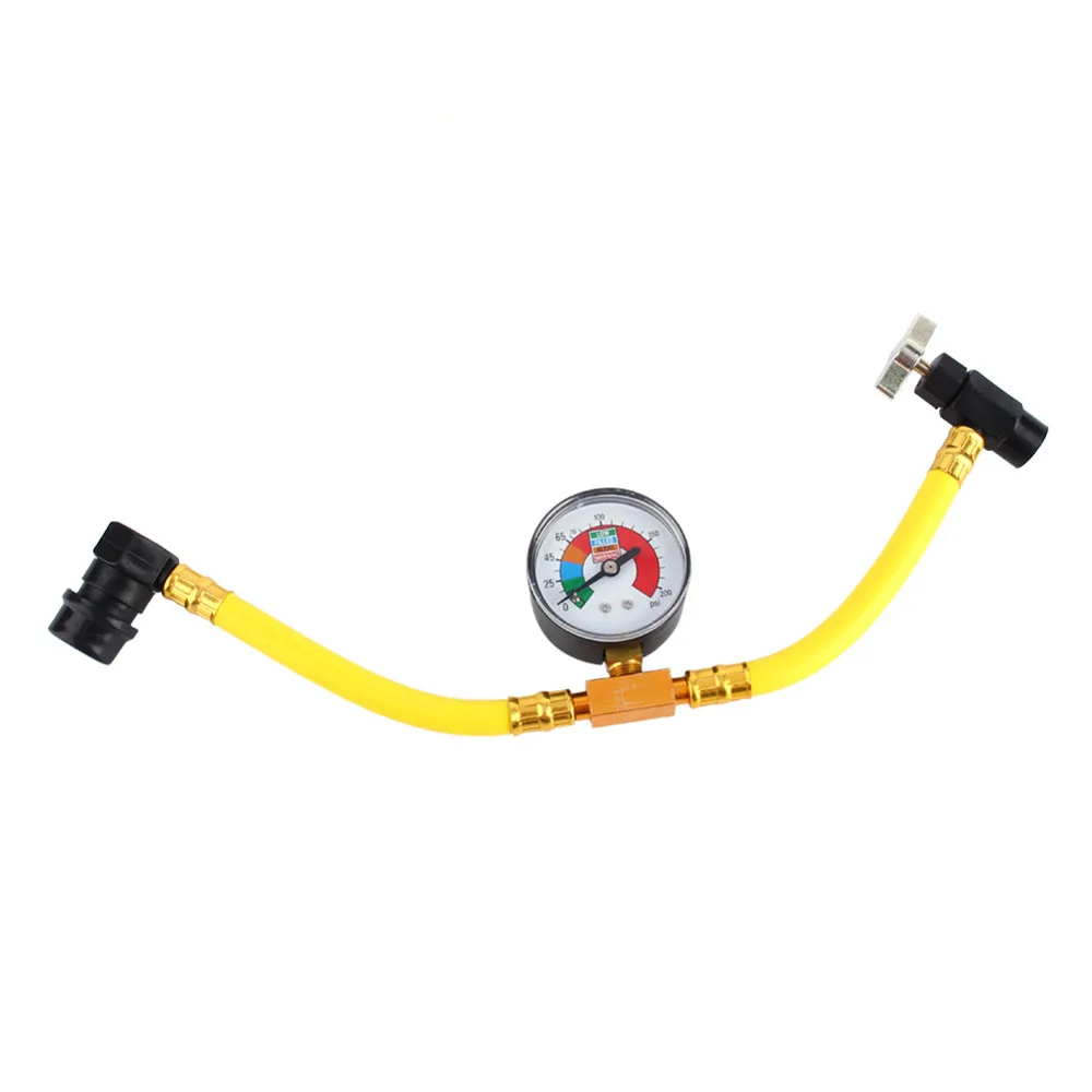 

Plastic Metal Car Air Conditioning Pressure Gauge R134a Refrigerant Recharge Hose 1/2" Can Tap High Quality Car Accessories