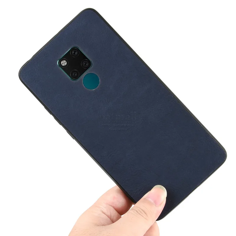 Новая модная задняя крышка из искусственной кожи для huawei MATE 20X5G силиконовый чехол
