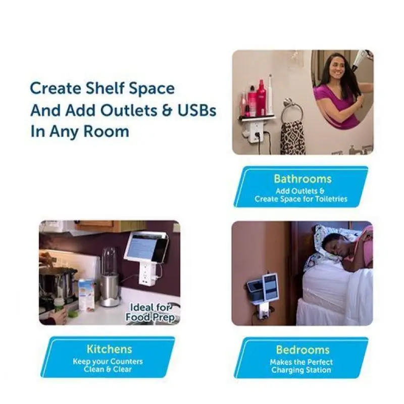 Расширительная розетка и кронштейн|Электрические розетки| |