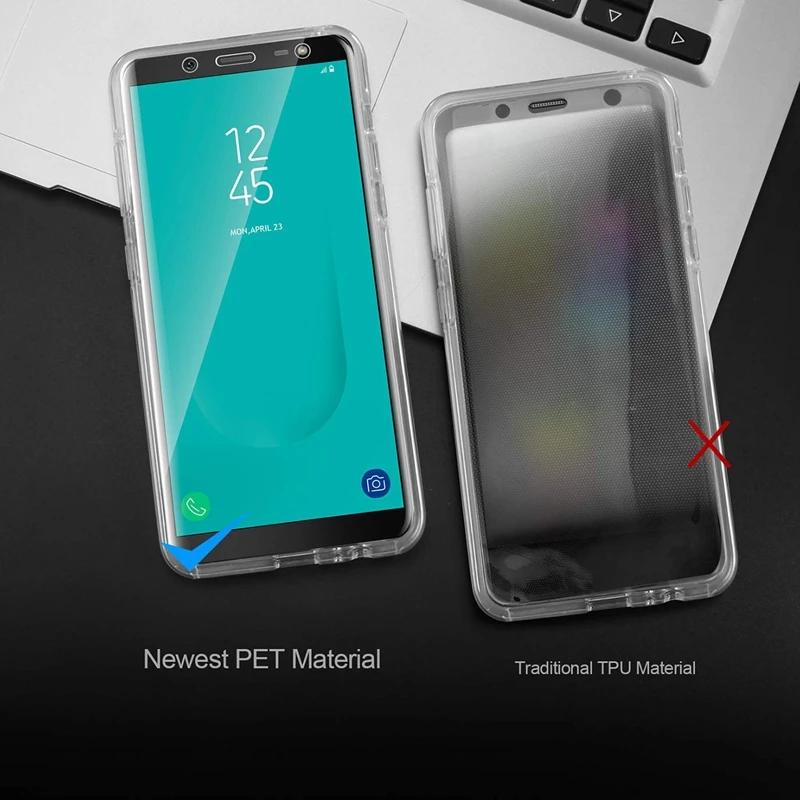 Ультратонкий чехол с полным покрытием 360 градусов для Samsung A3 A5 A7 2016 J3 J5 J7 2017 Grand Prime S6