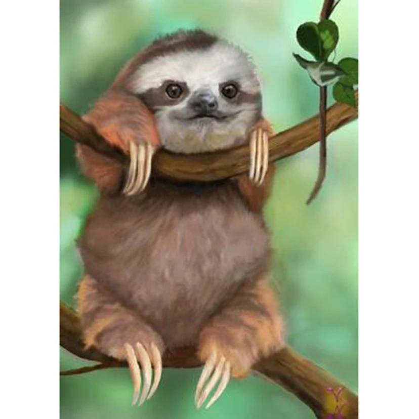 

5D DIY Diamond Painting Square/Round Diamond Cartoon Painting Animal Scenery Picture Cross Stitch Embroidery Decoration TX216