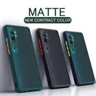 Чехол для Xiaomi Mi Note 10 lite Note10 Mi10 Pro, матовый прозрачный мягкий чехол для Mi 8 9 10 A3 CC9 9E Lite, силиконовые чехлы для телефонов