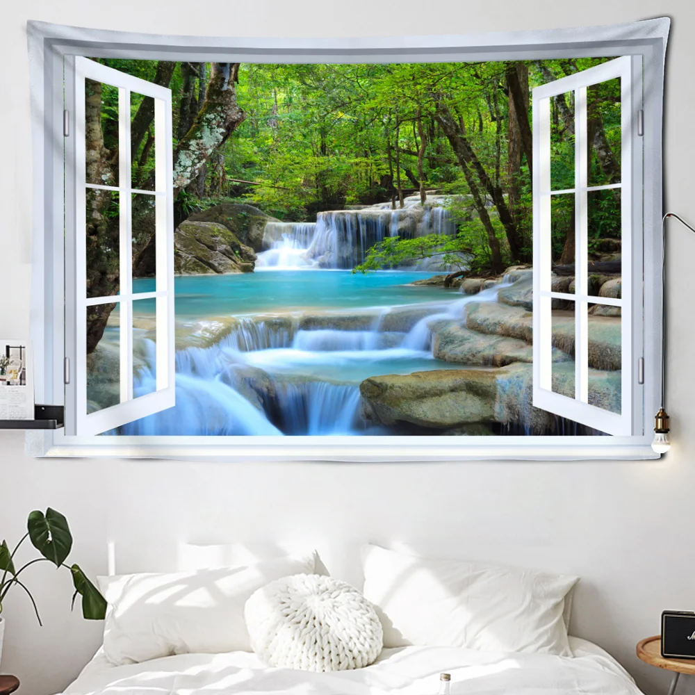 река окна. пейзаж за окном. окно с видом на озеро. красивый вид из окна на природу. фотообои окно видом на природу.