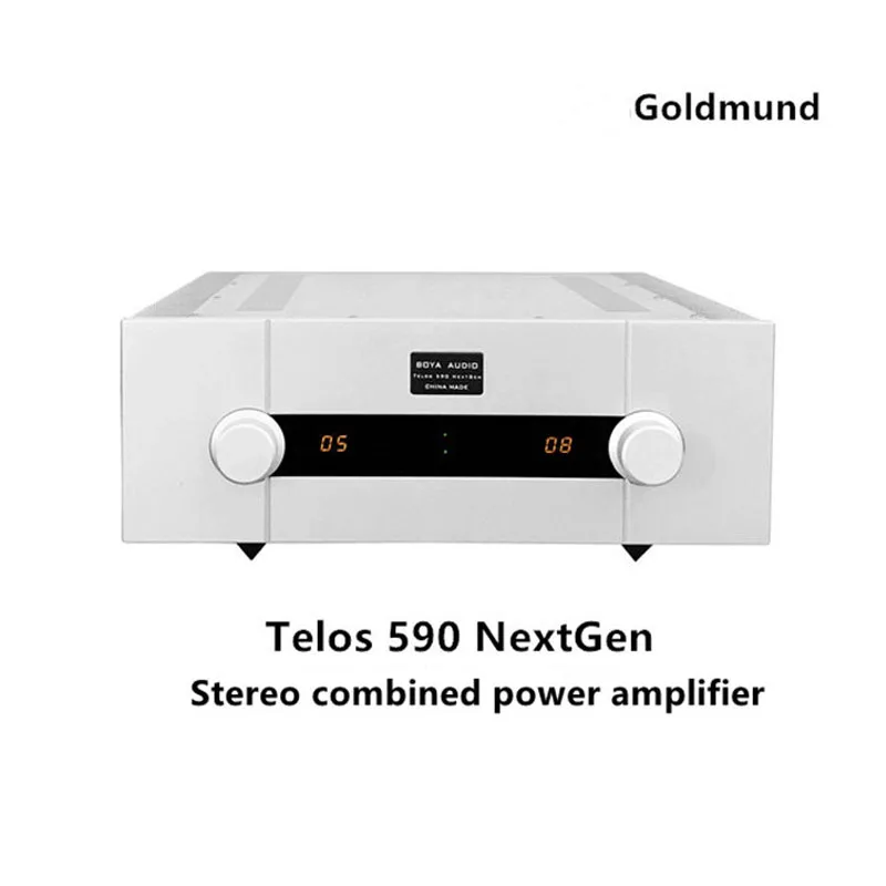 

Re-engraved Goldmund Telos590 Hi-end high-fidelity 250W*2 fever power amplifier