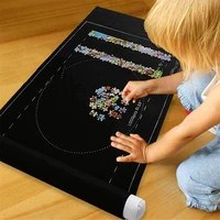 kids puzzles felt mat jigsaw roll mat play activity blanket 150020003000 pieces jigsaw portable travel storage bag
