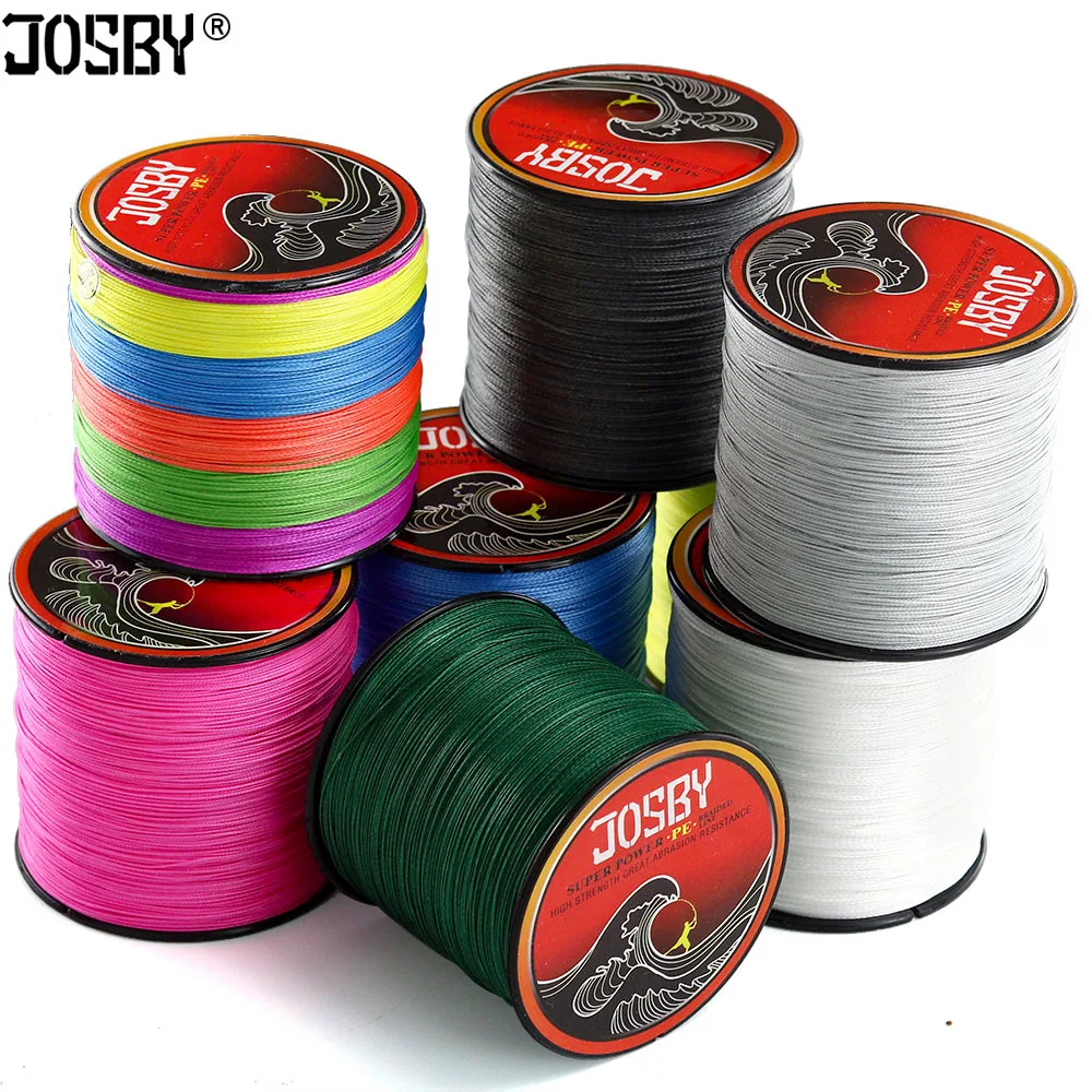 JOSBY 300 м Peche 8 фторуглеродная леска рыболовный Карп шнур PESpinning PE Multifilamento море