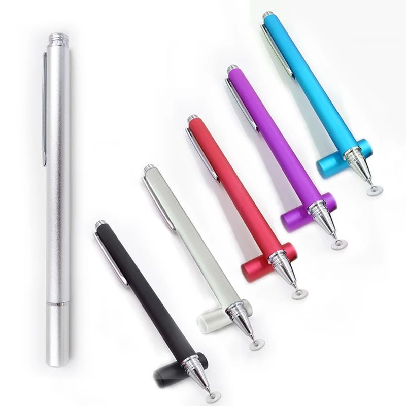 2в1 Ручка емкостный сенсорный экран ручка для рисования стилус с проводящей