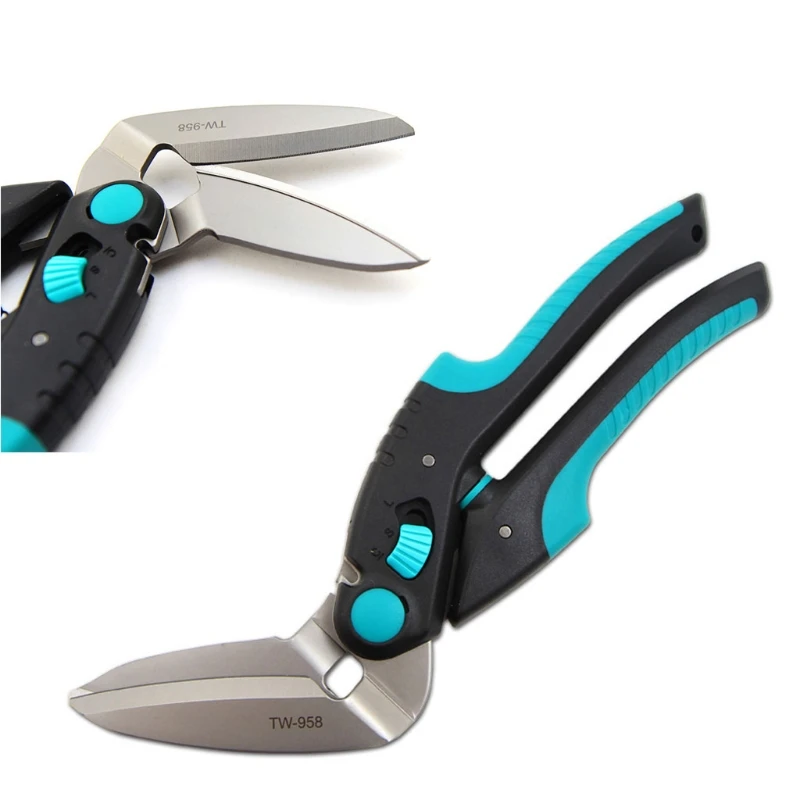 

Multipurpose 10" Professional Soft Grip Stainless Heavy Duty Wire Scissors Copper sheets Scissors Carpet Scissors