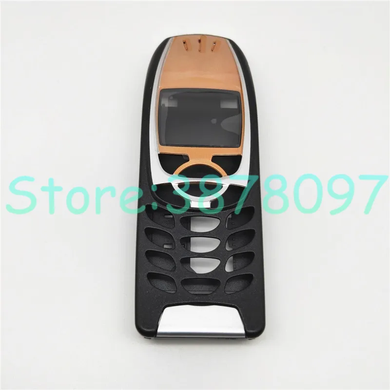 Black Полный Чехол для мобильного телефона Nokia 6310 черный/золотой/серебристый/коричневый - Цвет: Black