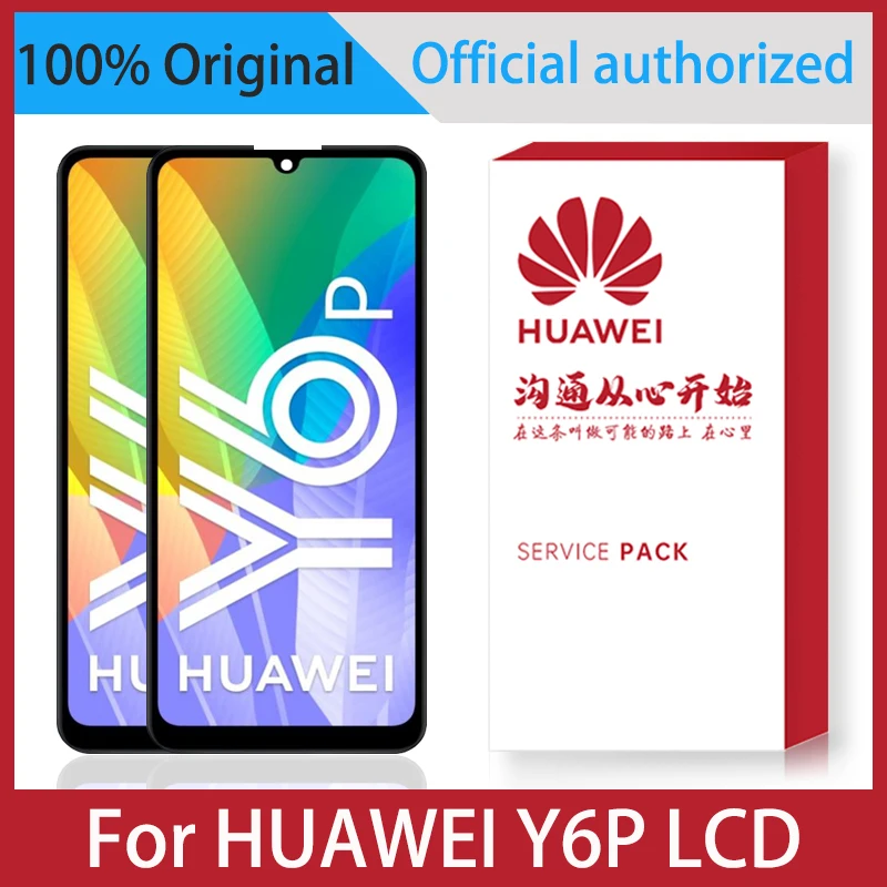 

6.3'' Display For Huawei Y6P 2020 Global MED-L29 MED-LX9 MED-LX9N LCD Touch Screen Digitizer Assembly With Frame For Honor 9A