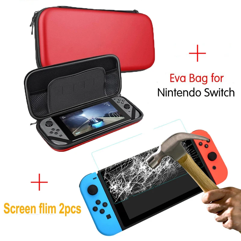 Жесткий чехол накладка EVA с переключателем сумка для переноски 1 шт. хранения и 2