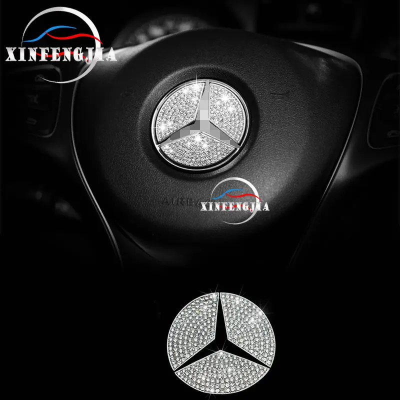 Для Mercedes Benz GLA CLA A B C E GLC Class W205 W213 золотой цвет оформление логотипа автомобильного