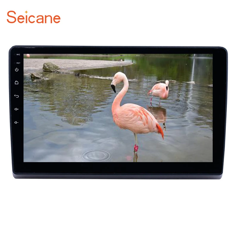 Автомобильный мультимедийный плеер Seicane проигрыватель на Android 10 1 с GPS 8 дюйма для