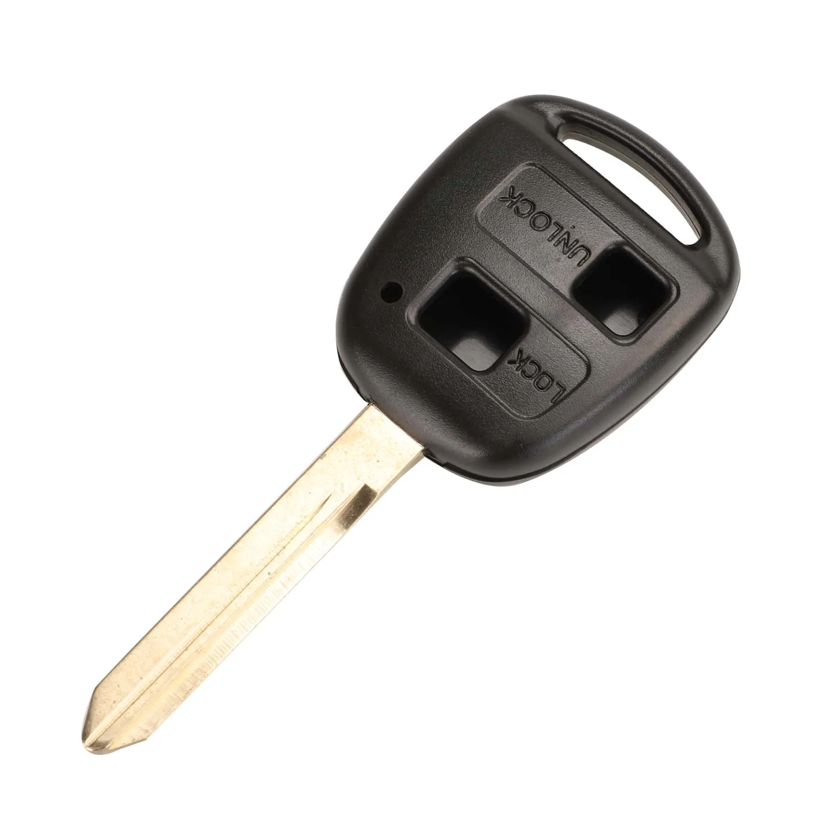 

Чехол для ключа с 2 кнопками jingyuqin для Toyota Camry RAV4 Prado Corolla Tarago Avensis Avalon EHCO Land Cruiser