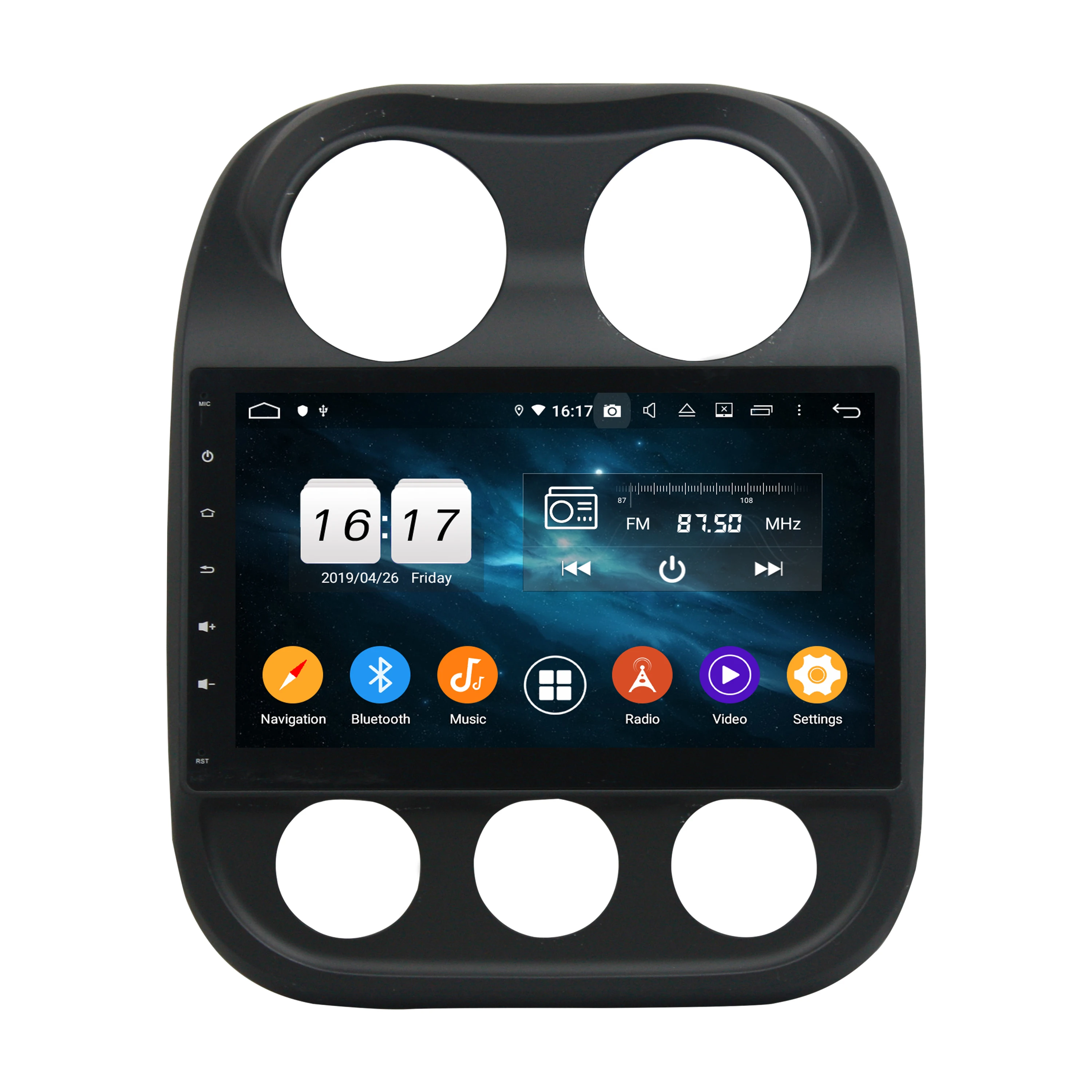 Klyde KD 1049 хит продаж android автомобильный аудио радио плеер для компаса 2014 2015 с gps