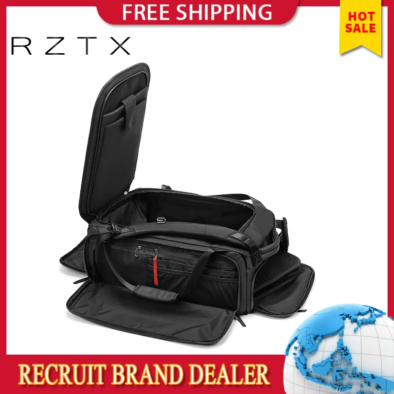 

Рюкзак RZTX для путешествий, с тремя видами использования, большой емкости, водонепроницаемый, под заказ