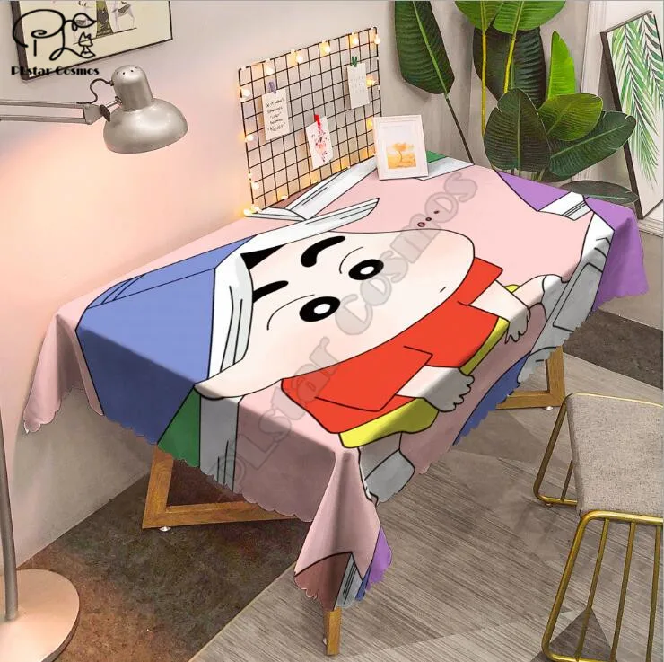 

Sailor Moon Tablecloth 3D printed Square/Rectangular Dust-proof Table Cover For Party Home Decor TV Covers