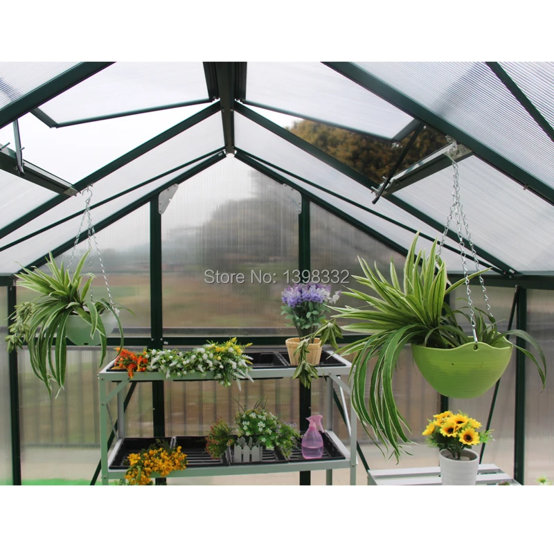 10 шт./компл. алюминиевые подвесные крючки для теплиц|Сельскохозяйственные