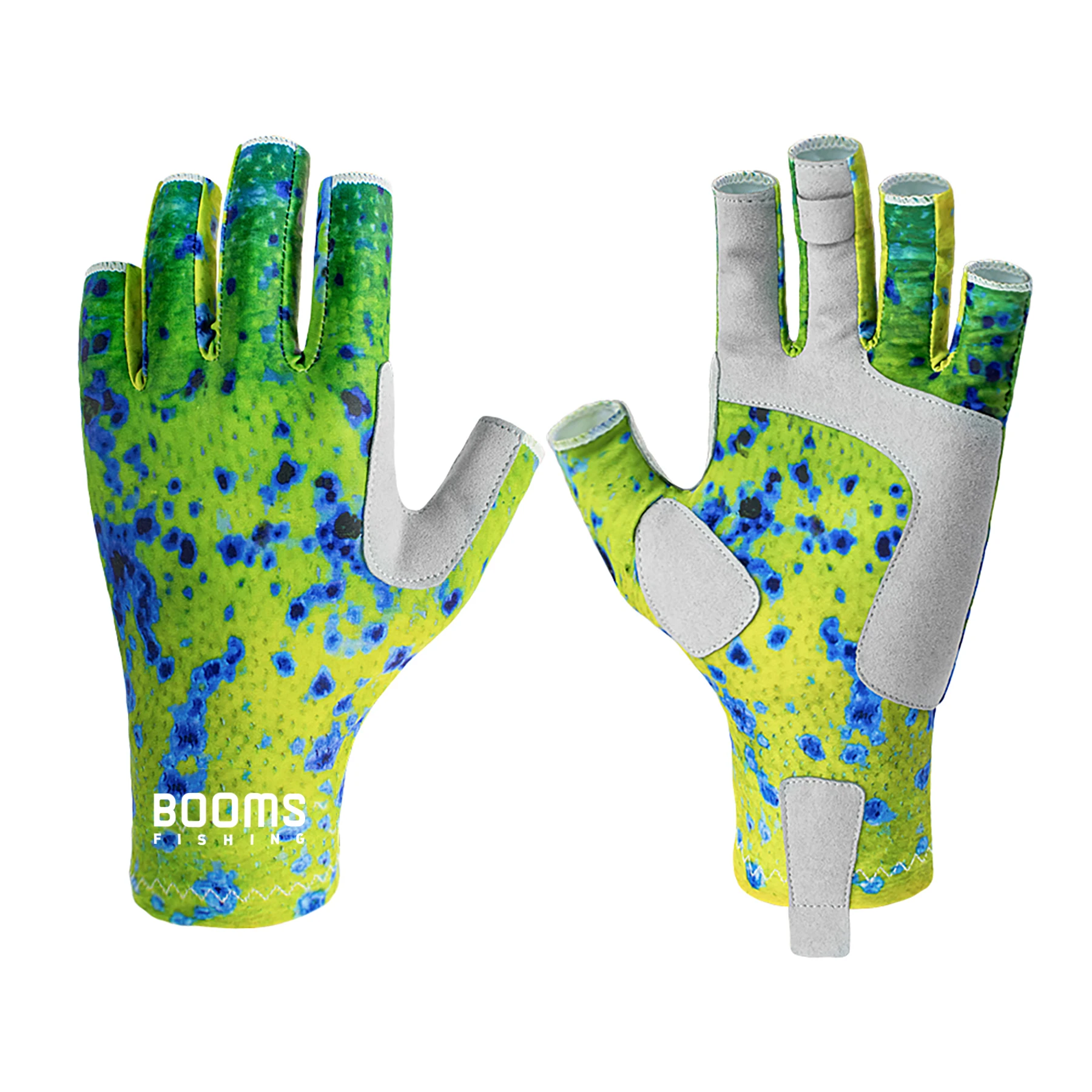 

Booms Fishing FG2 Fishing Gloves Sun Protection Fingerless