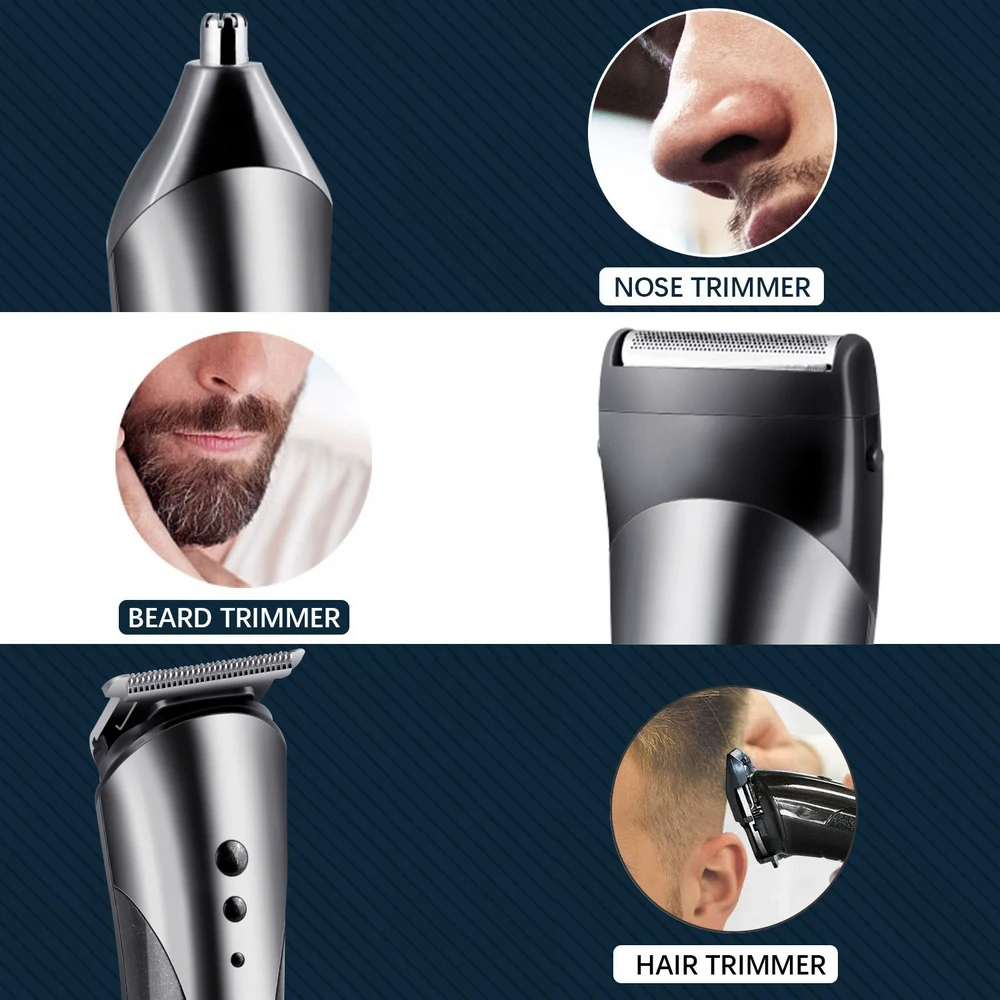 

New Electric Hair Clippers Trimmer Beard Shavers Cutting Men's Beard Shavers Low Rechargeable Noise Hair Trimmer Hair Cutting