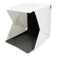 20cm photography photo portable folding lightbox studio led softbox background kit usb mini light box for dslr camera