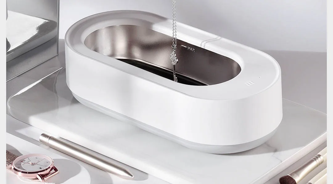 Xiaomi Mijia EraClean ультразвуковая Чистящая машина 360 ° стерео Чистящая 45000 Гц высокочастотная вибрация для чистки очков