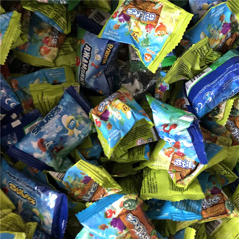 50 шт./лот слепой мешок ПВХ Рисунок фрукты овощи животные Мини милая игрушка акция