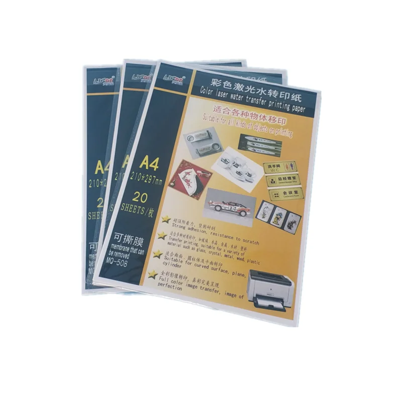 

Переводная бумага для лазерного принтера, прозрачная левая водная горка для чашек, кружек