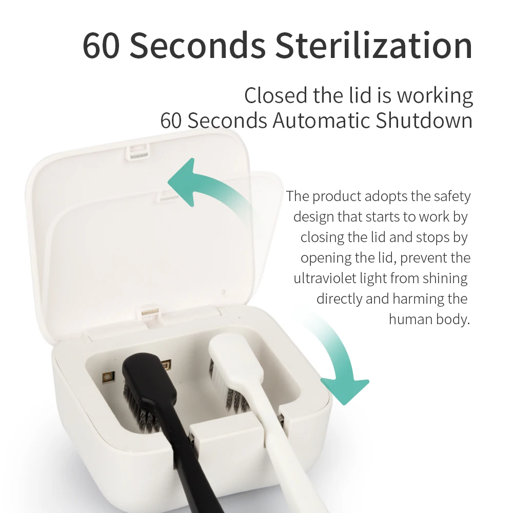 Антибактериальный стерилизатор для зубных щёток 2 в 1 | Мобильные телефоны и