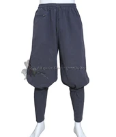 thick cotton buddhist monk trousers shaolin tai chi kung fu pants new design 4 colors